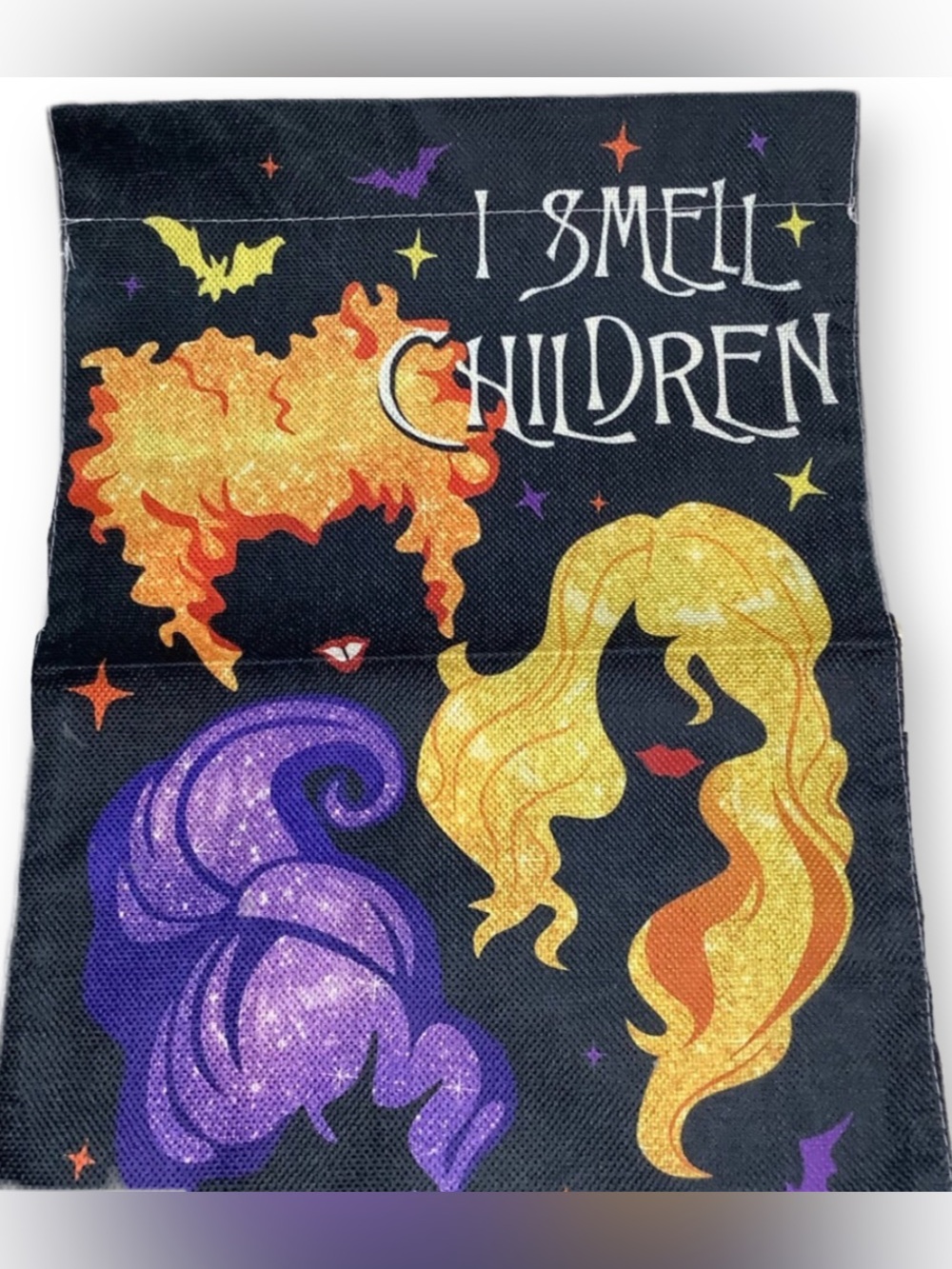 Halloween Themed Decorative Garden Flag I Smell Children